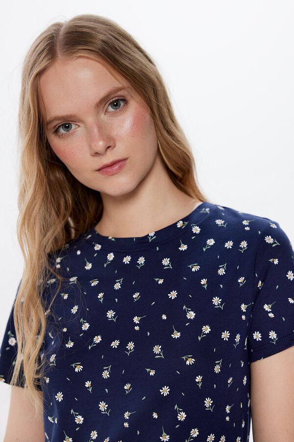Springfield Playera Estampada beige