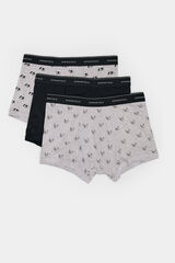 Springfield Pack 3 bóxeres perros gris