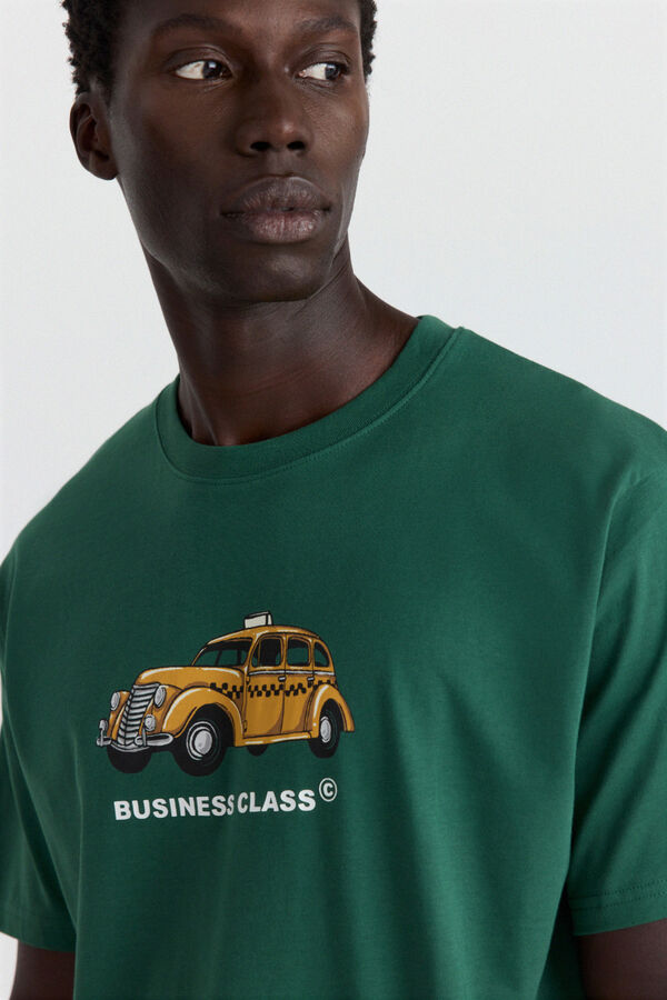 Springfield Playera business class verde