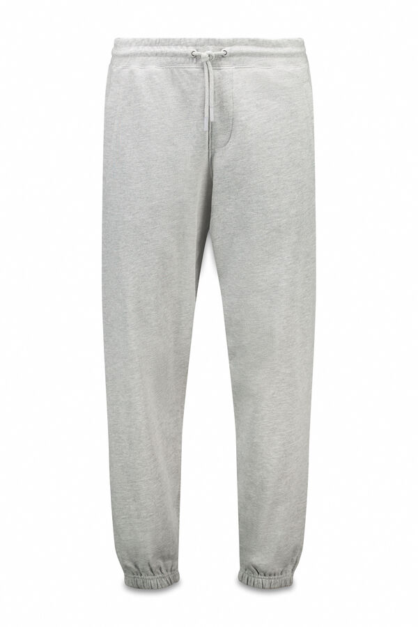 Springfield Pantalón de felpa gris