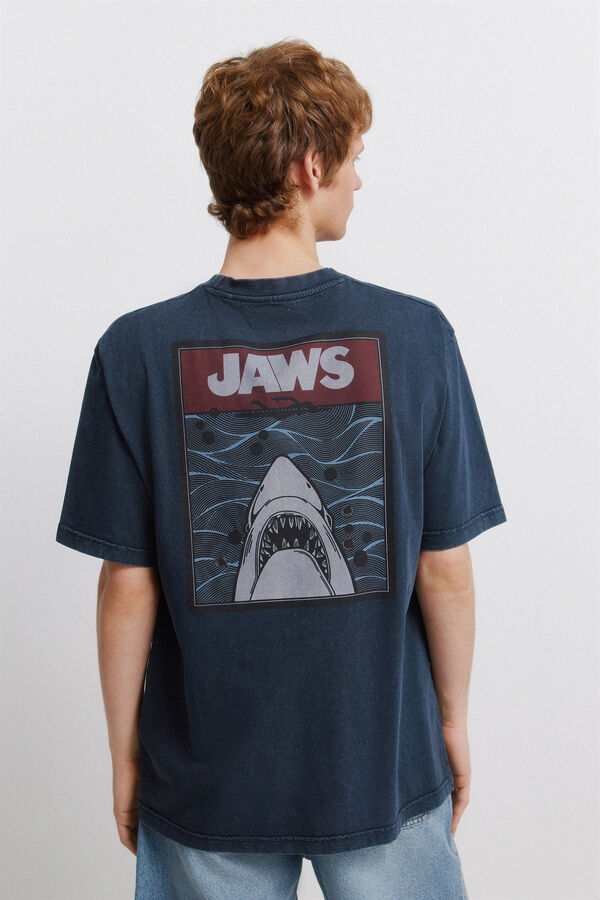 Springfield Playera Jaw Aniversary azulado