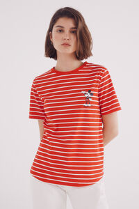 Springfield Playera gráfica Mickey Mouse