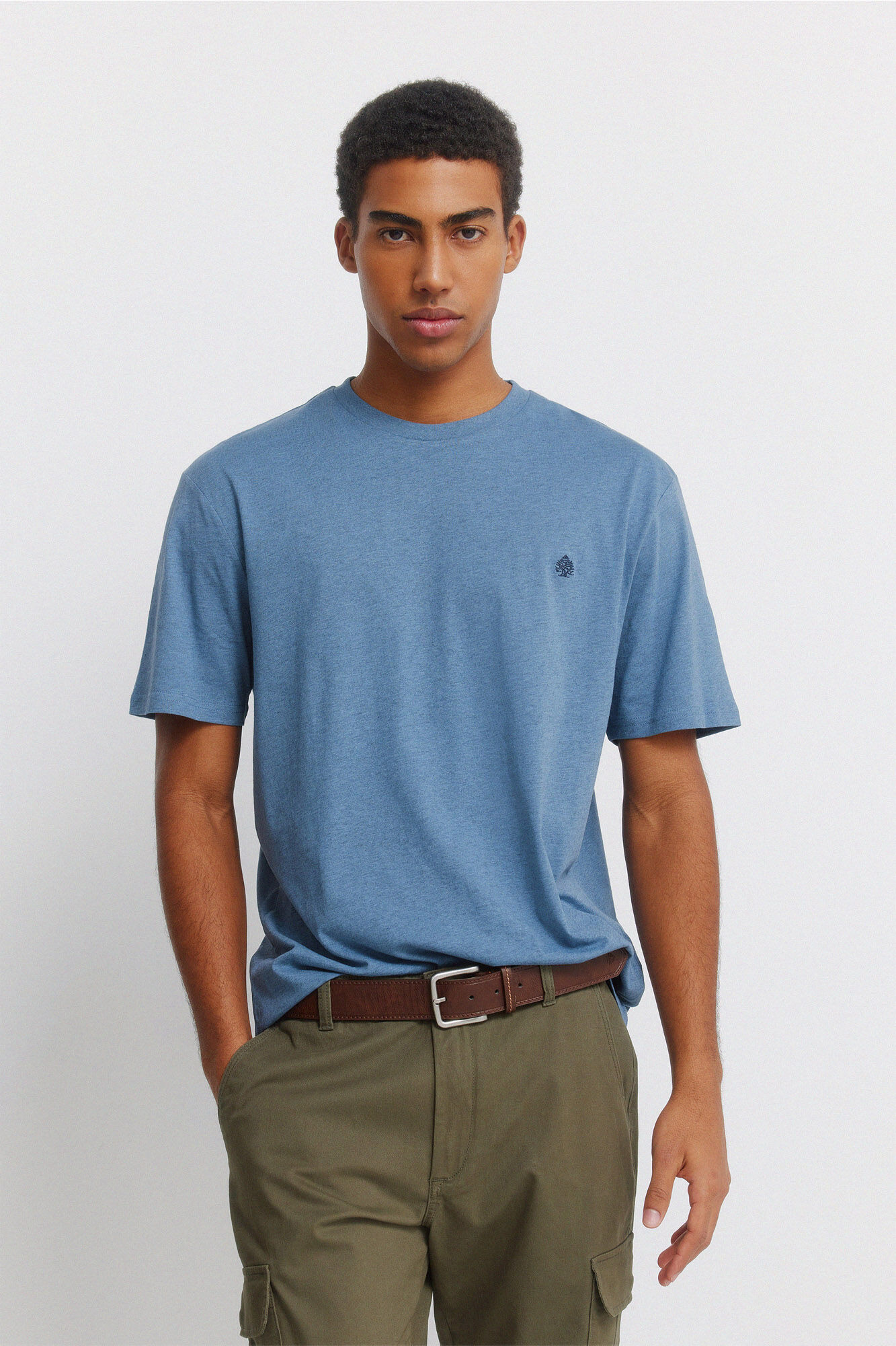 Springfield Playera b&aacute;sica de viscosa