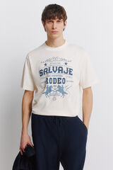 Springfield Playera salvaje blanco