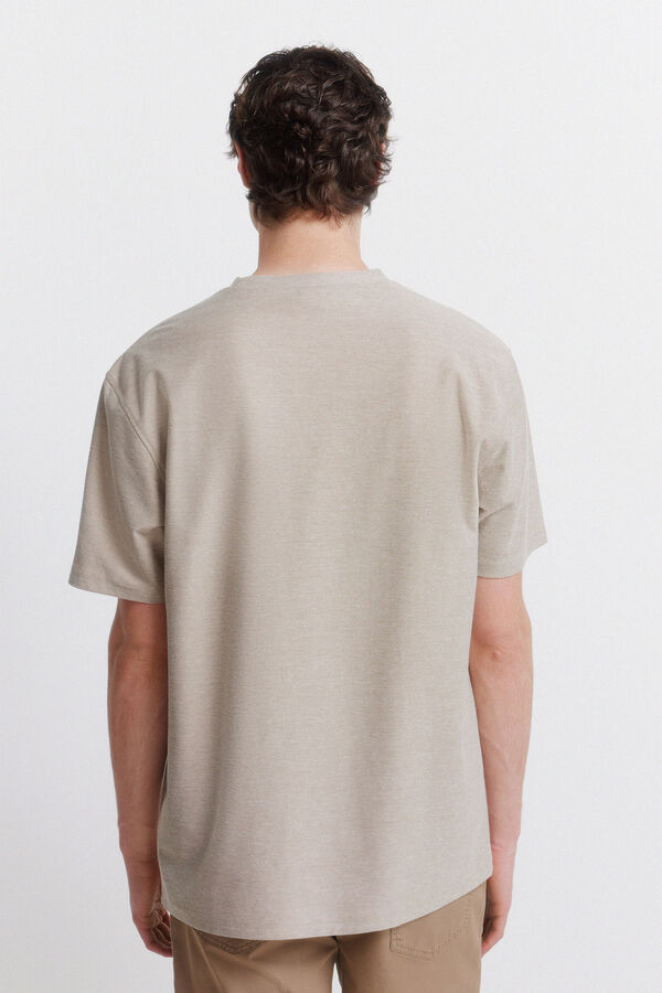 Springfield Playera de oxford caf&eacute;