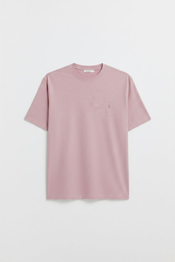 Springfield Playera de oxford rosa
