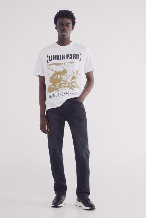 Springfield  Playera Linkin Park "Meteora" natural