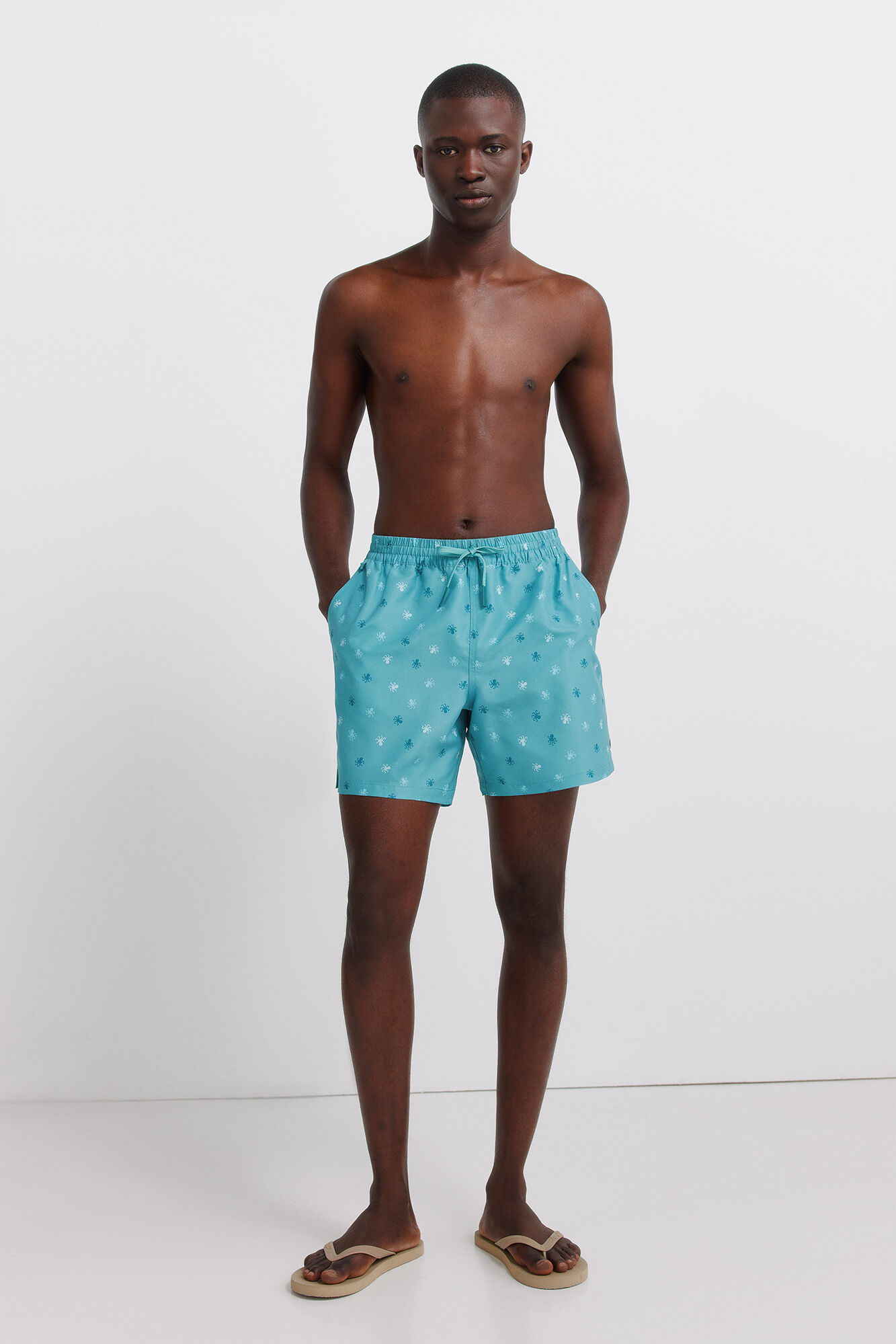 Springfield Traje de ba&ntilde;o estampado de pulpos