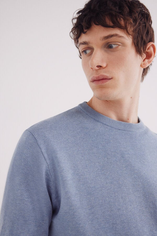 Springfield Jersey básico azul