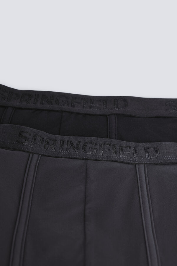 Springfield Pack 2 boxers microfibra negro