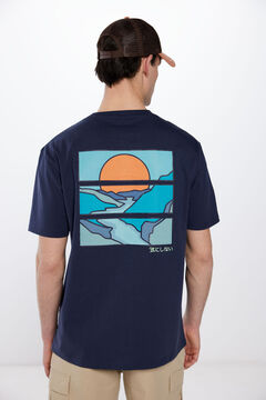 Springfield Playera sunset azul