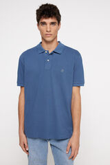 Springfield Polo básico piqué azul