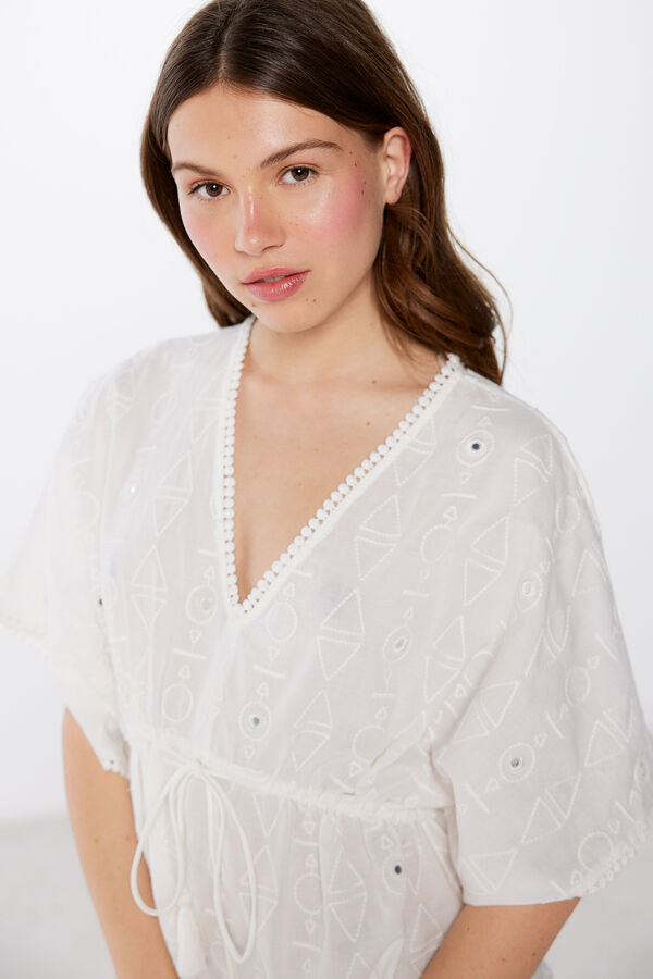 High Spirits Vestido Maverick blanco