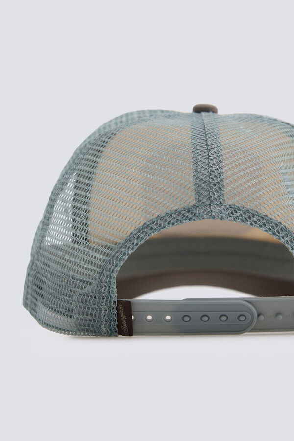 Springfield Gorra trucker visera de contraste gris