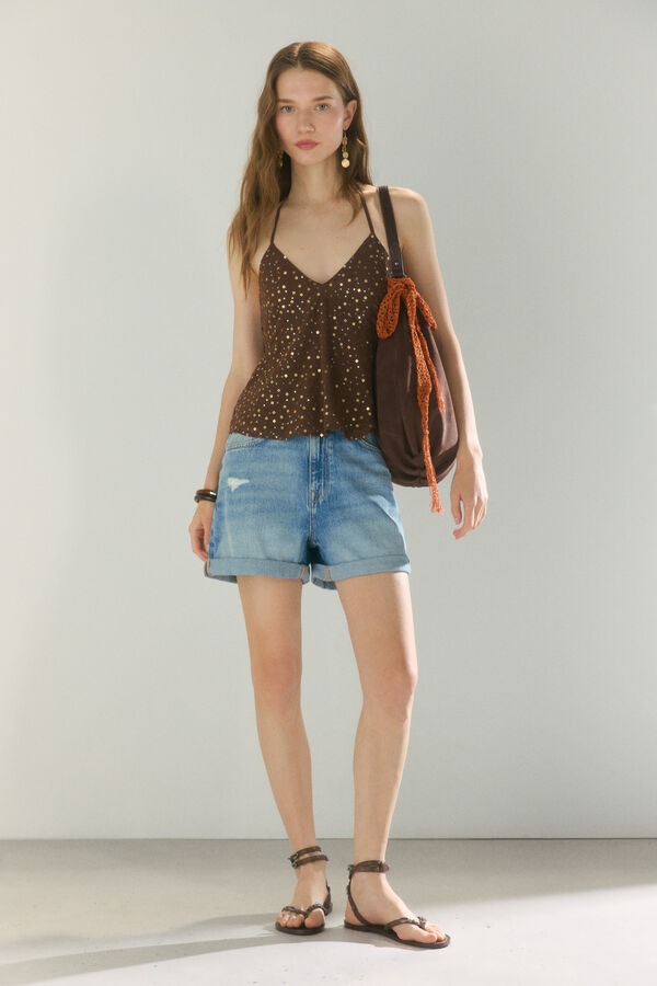 High Spirits Short Bare azul