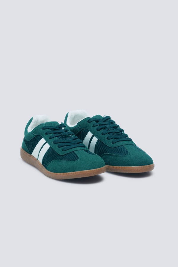 Springfield Zapatillas pana verdes verde