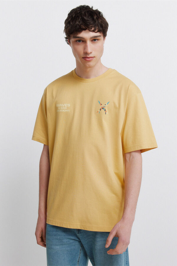 Springfield Playera waves amarillo
