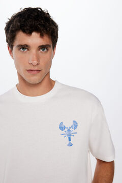 Springfield Playera langosta acuarela marfil