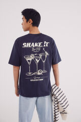 Springfield Playera shake it azul