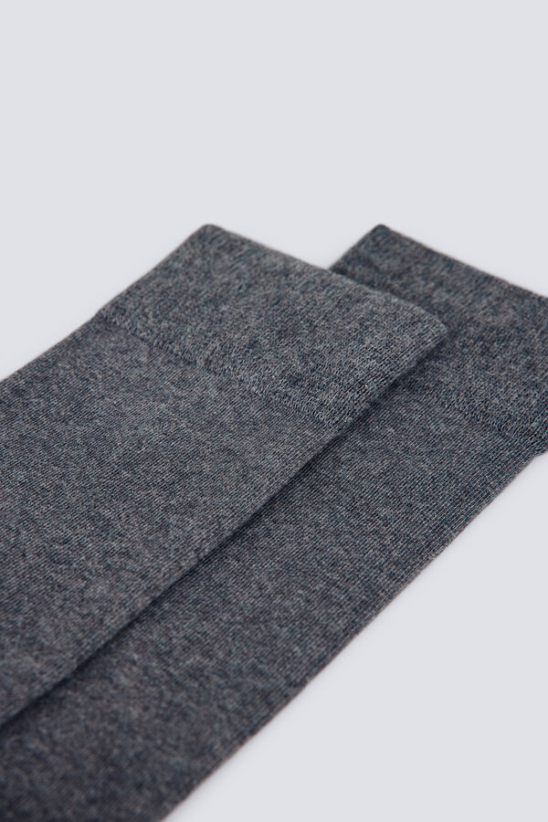 Springfield Calcetín melange gris