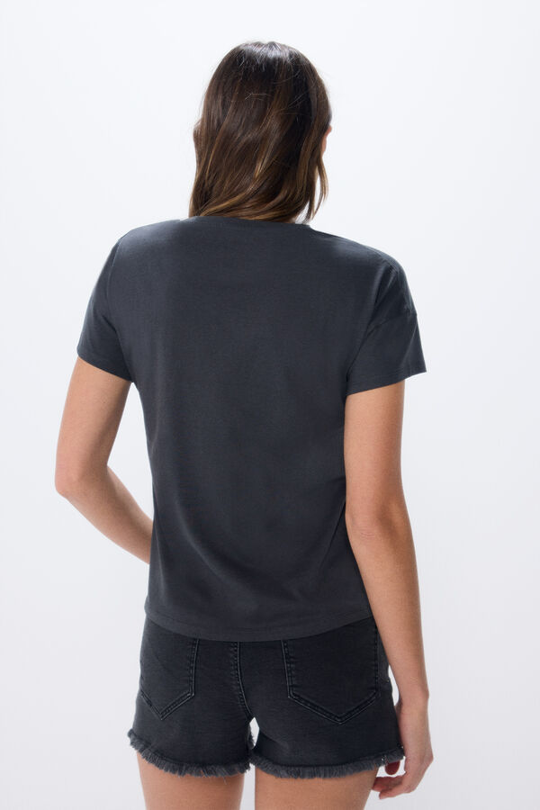 Springfield Playera "Mistic soul" gris
