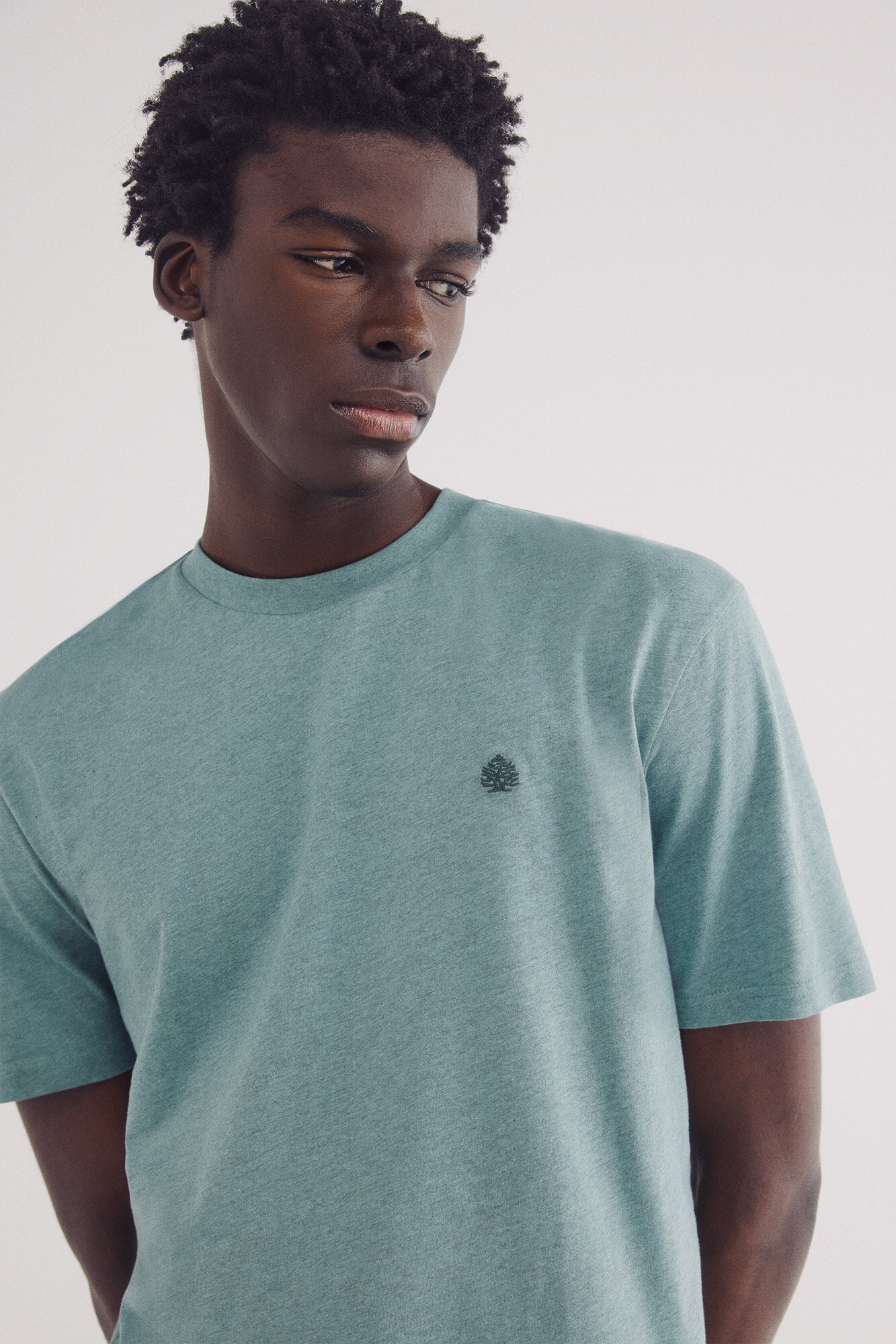 Springfield Playera melange b&aacute;sica