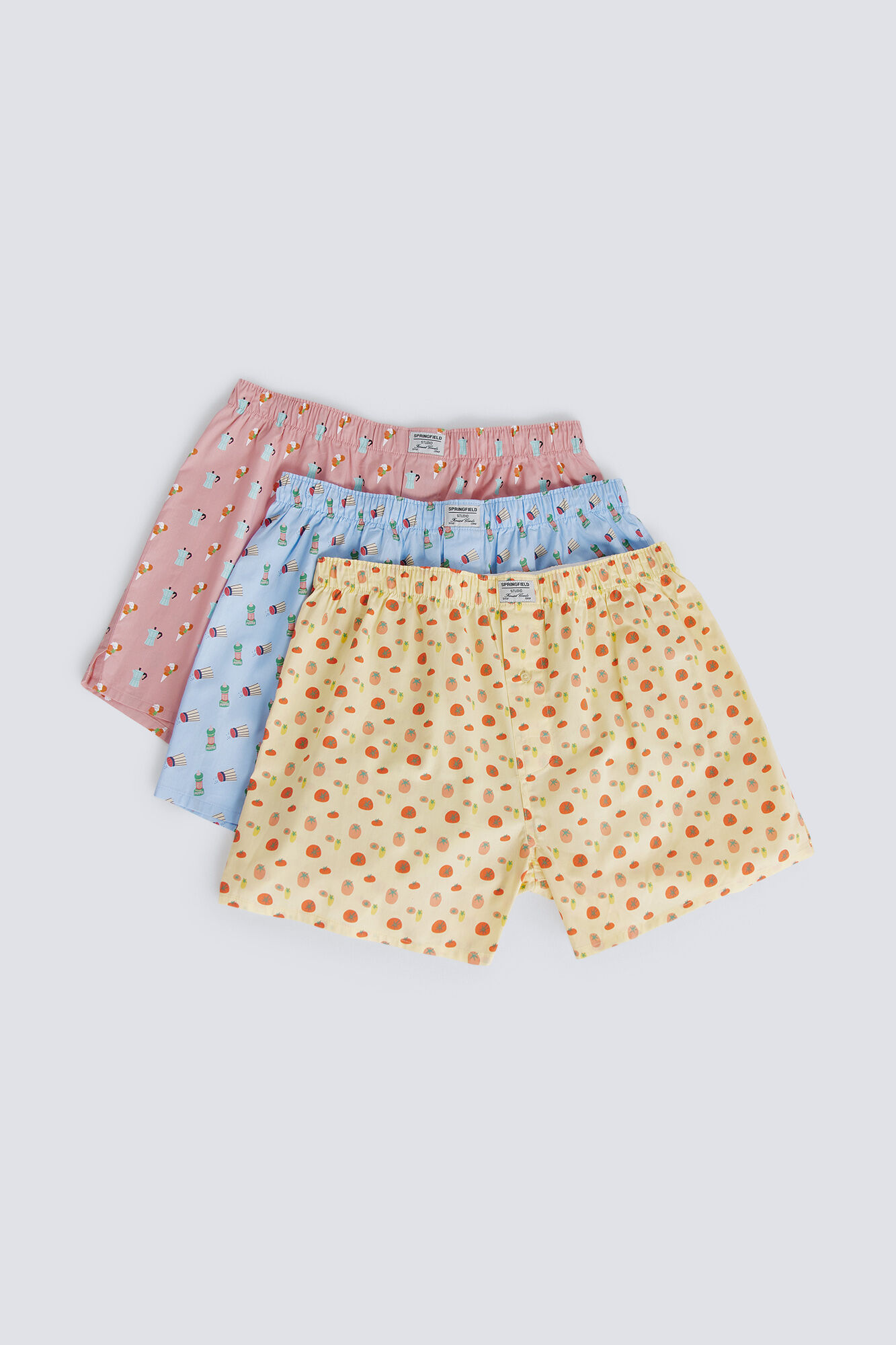 Springfield Calzones paquete de 3 Italia