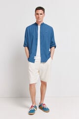Springfield Bermudas de felpa blanco