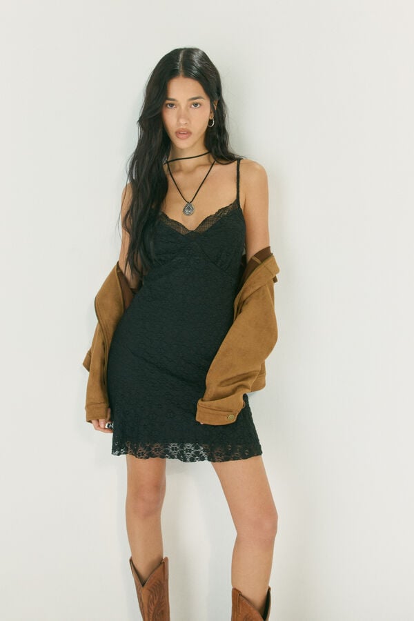 High Spirits Vestido Margot negro