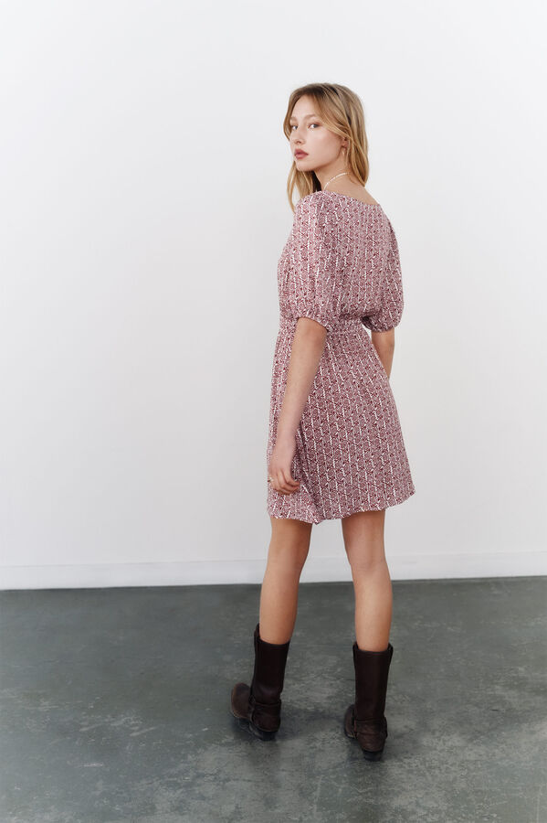 Springfield Vestido "Petal" púrpura