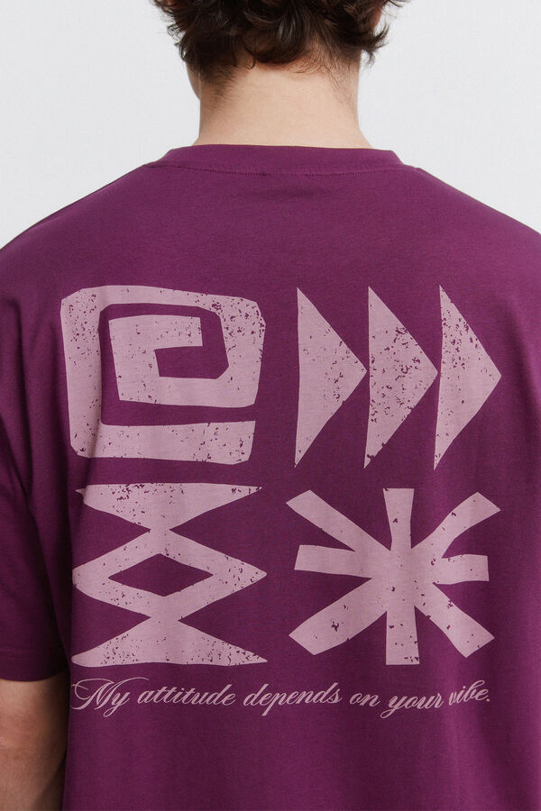 Springfield Playeras formas nativas morado/lila