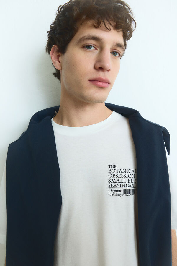 Springfield Playera botanical obsession marfil