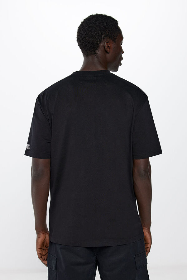 Springfield Polera Stars Wars Stormtrooper negro