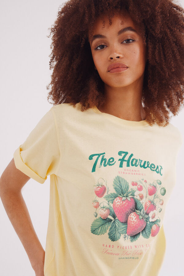 Springfield Playera "The Harvest" amarillo