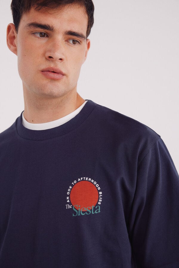 Springfield Playera kind dreams azul