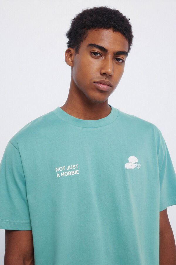 Springfield Playera de ping pong verde