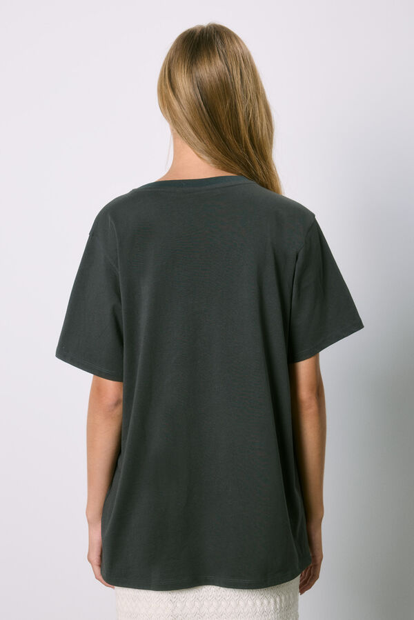 High Spirits Playera Wild Heart gris