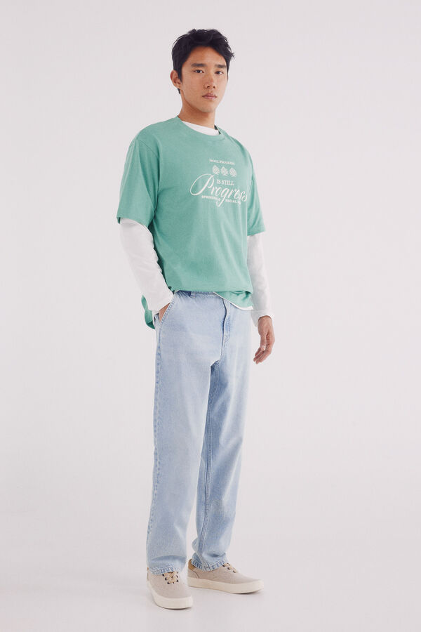 Springfield Playera logo progress verde