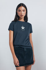 Springfield Playera "Glam Rock" gris
