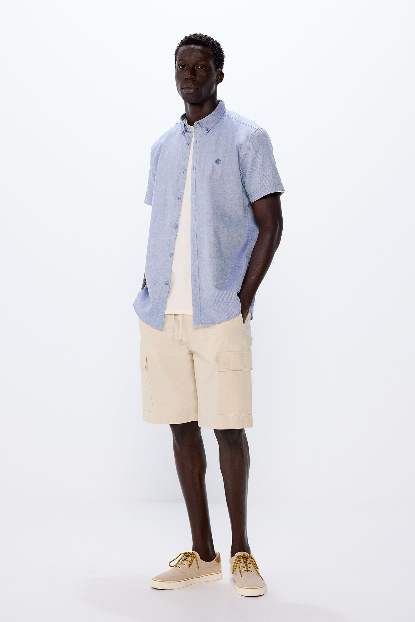 Camisas manga corta springfield new arrivals