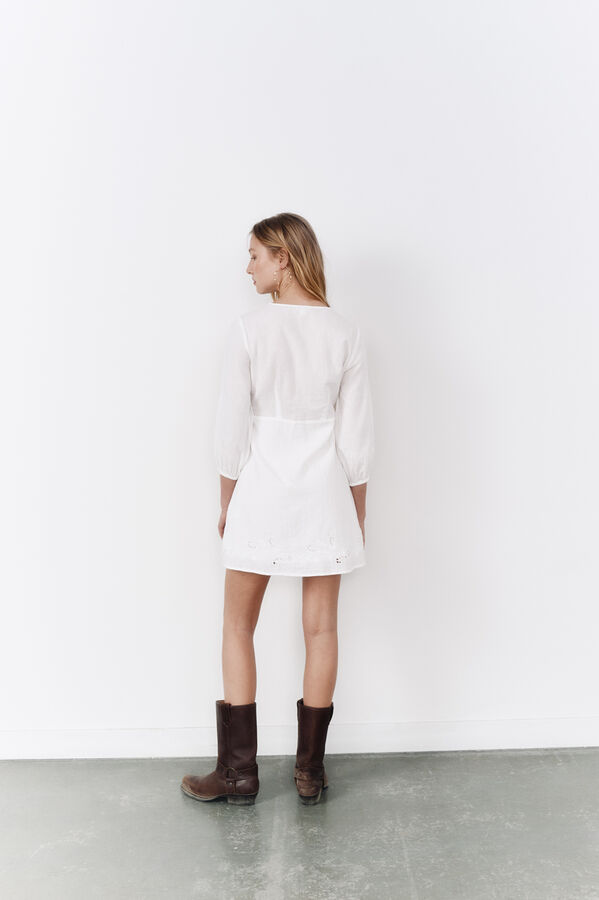 Springfield Vestido "Pearl" beige