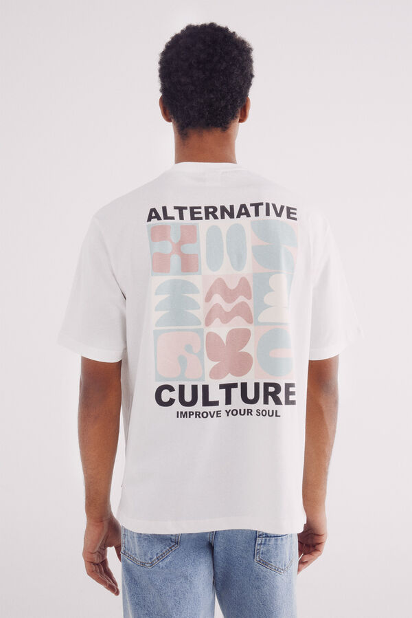 Springfield Playera alternative culture marfil