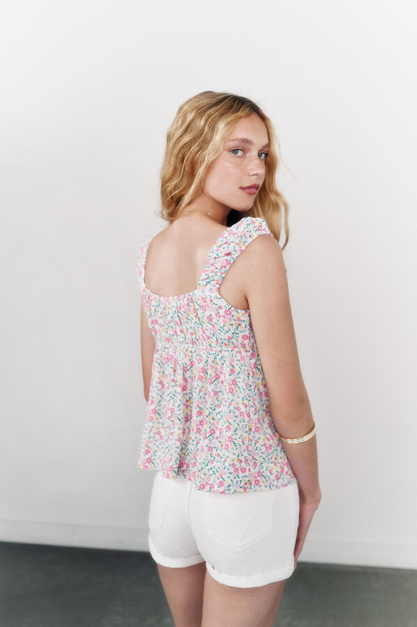 Springfield Blusa "Booming!" amarillo