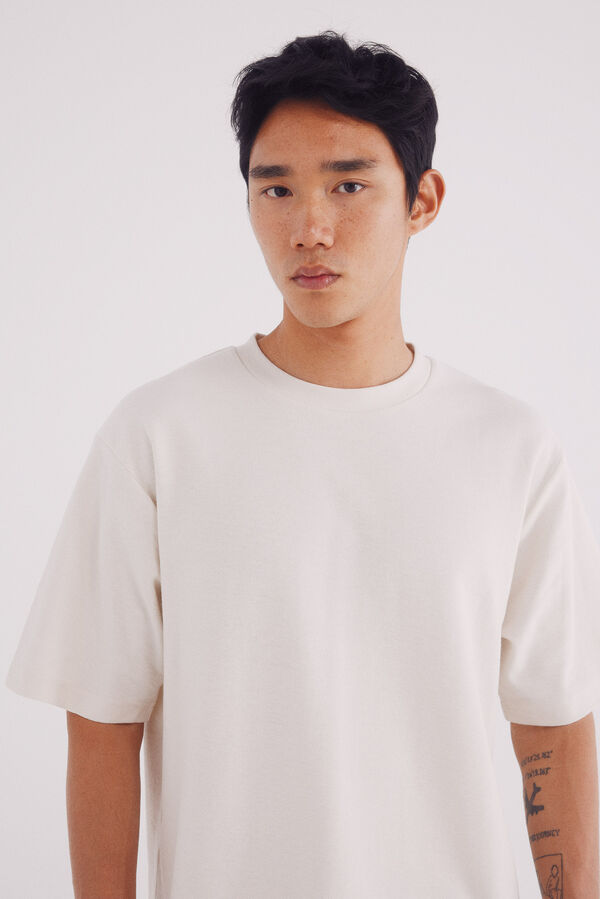 Springfield Playera textura blanco
