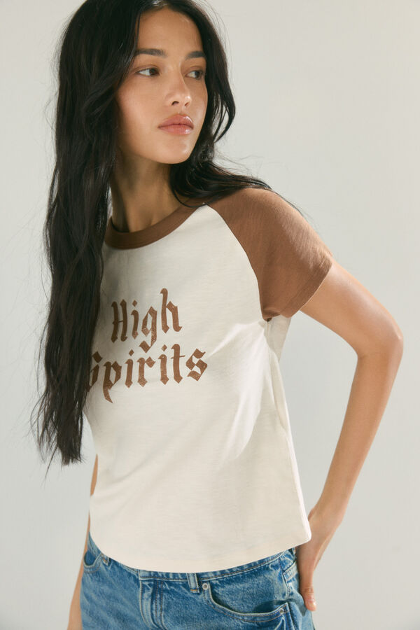 High Spirits Camisa Iris blanco