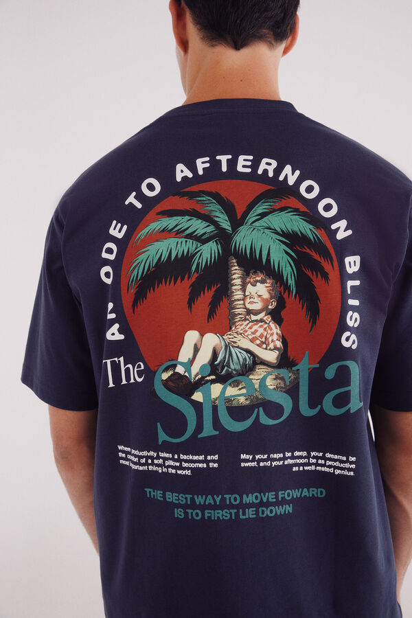 Springfield Playera kind dreams azul