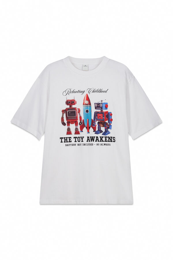 Springfield Playera toys blanco