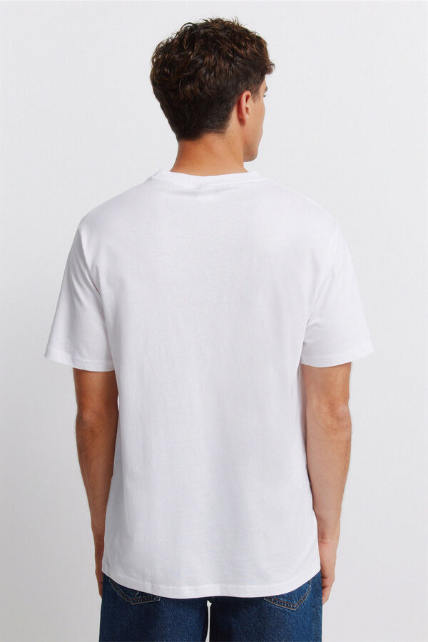 Springfield Playera b&aacute;sica logo Springfield natural