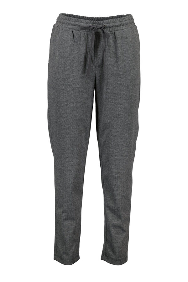 Springfield Pantalón Jogger Estampado gris medio