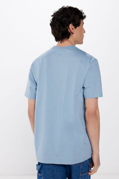 Springfield Playera good mood azul mezcla